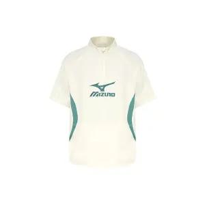 [미즈노](의정부점) 공용 집업 반팔 하이넥 피스테 32YE5B2148 발수 운동 데일리 HALF SLEEVE HIGHNECK ...