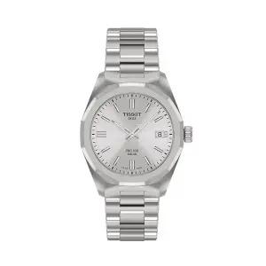 [신세계라이브쇼핑]티쏘 T151.822.11.031.00 PRC 100 솔라 34mm 여성 메탈 시계