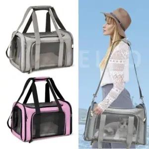 [JED] 케이지 산책 슬링백 코코페토 캐리어 고양이 백팩 이동 강아지 이동장 가방 케이지 기내용 켄넬 애견