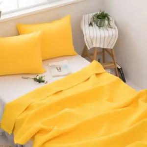 여름이불 순면워싱여름이불 옐로우 기획전 퓨어