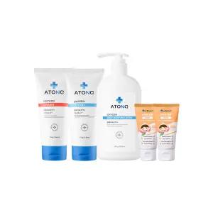 아토앤오투 '신학기 준비물세트' 세라오 크림 + 로션 데일리 모이스처로션 키즈 불소 치약 2개