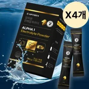옵티젠 알파원 전해질 분말 스틱 헬스 운동 30포 X4개