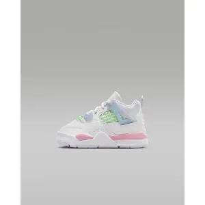 NIKE 조던 4 레트로 베이비 화이트/하프 블루/베이퍼 그린/미디엄 소프트 핑크 IB7070100 2114807
