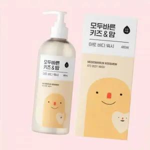 모두바른 아기 바디워시 임산부 유아 무향 고보습 480ml 1개 키즈 어린이 맘 아토 4600717