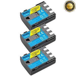 캐논 파워샷 G7 G9 S30 DC410 HF R10 용 충전식 배터리 NB 2L NB-2LH 3 개