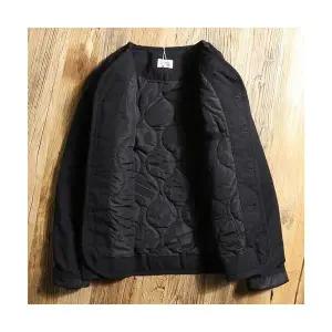 빈티지 남친 잠바 패딩 점퍼 추동 노칼라 코트 보온 커플 브이넥 자켓 아우터 MF5