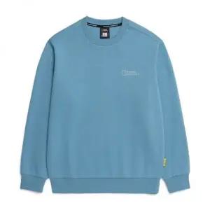 내셔널지오그래픽 N251USW910 폴하스 스몰로고 베이직핏 맨투맨 GBLUE 449017