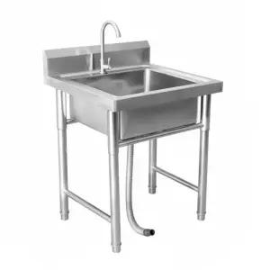 업소용 주방 세척 간이 개수대 카페 싱크대 조리대