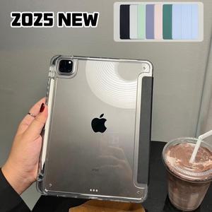 호환 iPad 11세대 케이스 A16 Funda Pro 11 13 M4 2025 M2 M3 Air 5 4 10th 9th 8 7 Mini A17 12.9 커버