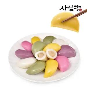 [사임당] 굳지않는 오색 무지개 바람떡 600g x 1팩