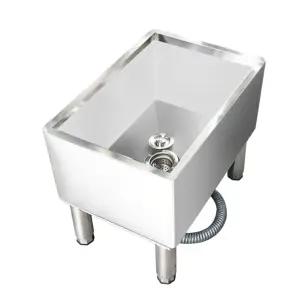 바닥 스테인리스 빨이 배수 랙 씽크 걸레 빠는 물걸레받이 스텐 빨래통 청소 세척통 업소용