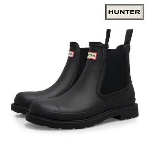 [헌터] 남성 첼시 코만도 레인부츠 블랙 MFS9016RMA-BLK