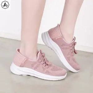 [애슬릿] 키높이 운동화 끈없는 스토퍼 메쉬 단화 봄 4cm