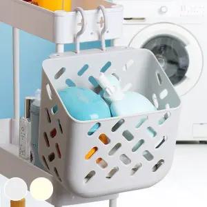 틈새바구니 소 벽걸이 걸이식 슬림 다용도 세탁물 접이식바구니
