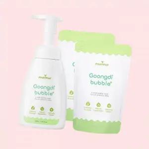 머머 유아청 본품1+리필2 궁디버블 아기 엉덩이클렌저 올인원바디워시 궁디 버블워시 250ml 4616773