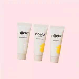 노엘로힐스 용 키즈 어린이 임산부 온가족 3종 얼굴 두피 바디케어 미니어처 (로션20ml 바디워시20ml 샴푸2