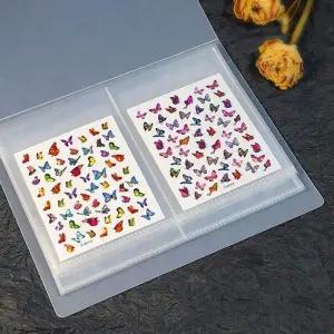 네일 스티커 파일 케이스 정리 클리어북