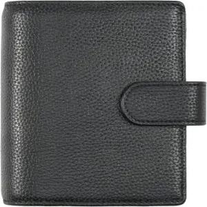 옥스 나이트 가죽 A7 바인더 지갑 리필 가능한 6링 포켓 사이즈 플래너 인서트와 정교한 패키지가 포함된