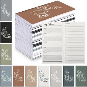 Qilery 30pcs 직원 감사 선물 포켓 플래너 대량 2026-2027 트래커 주간 습관 저널 팀 매니저 간호사를 위한