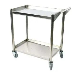 [골드스마일]서빙 카트 핸드카 끌차 밀차 구루마 2단 막힘 저소음 운반카