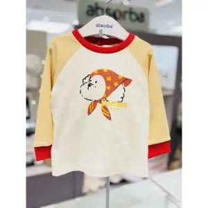 [압소바](마산점)[압소바 26년SS 임신출산돌조카선물]올슨 티셔츠(A1123306E)연노랑