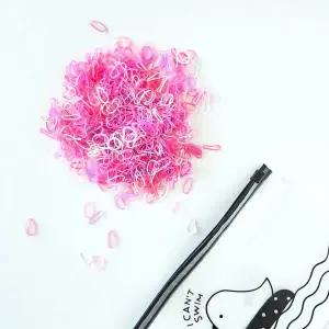 머리고무줄 컬러머리끈 어린이집 머리끈 1000개 묶음