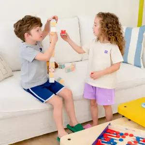 [블루독](광주신세계)[광주신세계단독]와플컬러상하세트26910-672-07,08 2컬러 택1