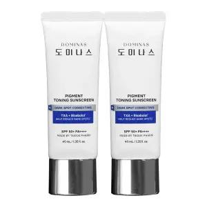 도미나스 피그먼트 토닝 선스크린 알엑스 40ml 2개