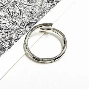 순은반지 럭키라인 프리사이즈 925실버-WFG4H3I
