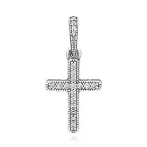 [신세계라이브쇼핑]판도라 397571CZ 클래식 크로스 십자가 펜던트 참