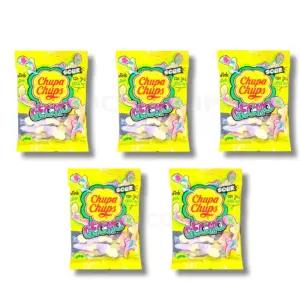 츄파춥스젤리 사워 게코 90g 5개