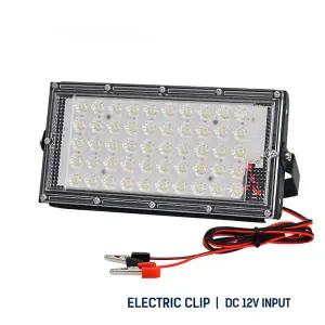 LED 투광등 50W 100W DC12V 방수 IP65 반사판 LED 스포트라이트 프로젝터 투광등 가로등 야외 조명