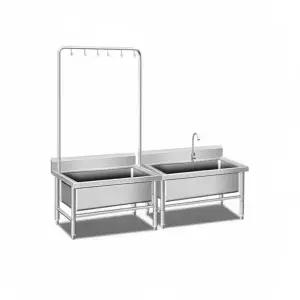 스테인레스 걸레통 대걸레 화장실 싱크대 밀대 세척 공장 개수대