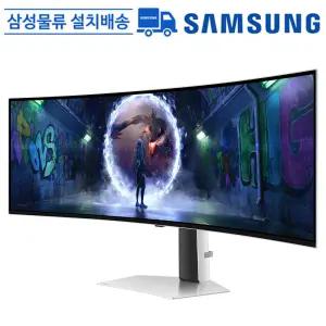 삼성전자 삼성 오디세이 LS49DG930SKXKR QHD OLED G9 124.3cm(49인치) 240Hz 커브드 게이밍모니터