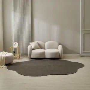 [NS홈쇼핑][르헤브] 워셔블 사이잘룩 루프 비정형 수플레 러그 (170x230)..[35808101]