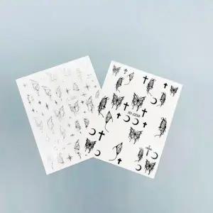 [골드스마일]bns 네일아트 나비모양 손톱 스티커 테이프