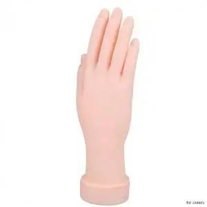 [골드스마일]네일아트 연습용 인조손 모형 손가락 트레이