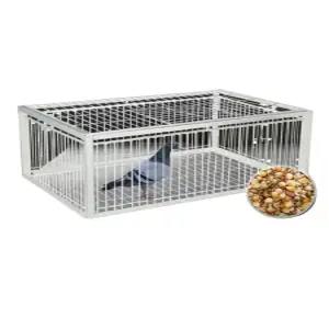 포획 케이지 비둘기 철장 조류 트랩 까치 참새 퇴치 동물 방조망 철제 둥지 차단기 덫