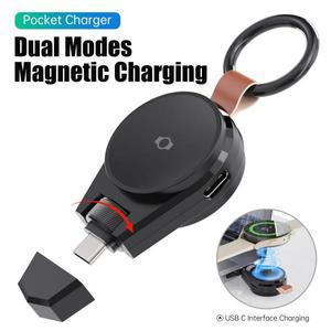 삼성 갤럭시 워치 8/7 울트라 6용 교체 USB 충전기 케이블 코드 스탠드 마그네틱 무선 도크