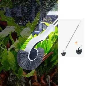 어항 청소솔 수조 브러쉬 물리끼제거 모서리 95CM