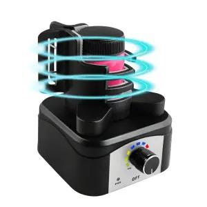 볼텍스 믹서 셰이커 500-3200 RPM 조절 가능 속도 - 취미용 모델 페인트 타투 잉크 매니큐어 및 실험실