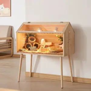 병아리 사육장 햄스터 집 온도조절 병아리집 기본형 하우스 새장 표준 키우기 미니 기본