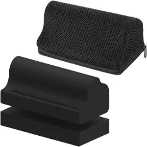 스트롱텍 경추 목 웨지 - 곡선 자세 교정 지원 두통 및 가정용 견인을 위한 견고한 폼 정형 블록