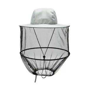 남성 캠핑 낚시 양봉 얼굴 가리는 메쉬 방충망 모자