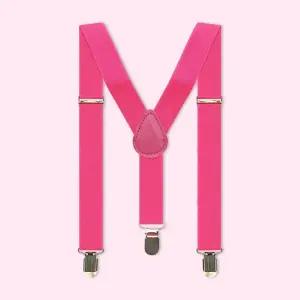 컬러 멜빵 어린이용 분홍