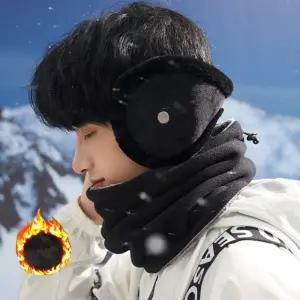 방한 귀마개 겨울 털귀마개 귀보호대 청음기능 낚시방한대 보온귀마개