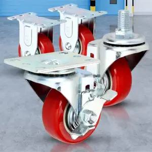 경량용 3 PU(우레탄)/바퀴 소형 캐스터 발통 CASTER