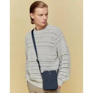 [백화점 정품] 25FW 닥스 ACC [루이스브릿지] 블랙 DD 패턴 미니크로스백 DBBA5F619