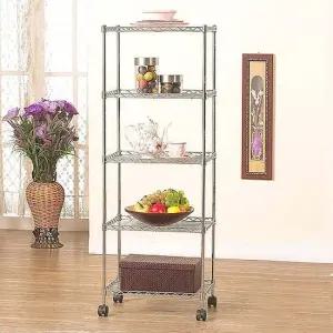 세강매탈랙12.7파이 5단450직사각-메탈선반 인테리어 이지랙