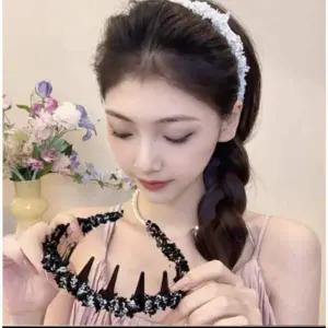 [에이치플러스몰]TBZ 카이씨 헤어밴드 앞머리볼륨 집게핀 롤 머리핀 머리띠 빗